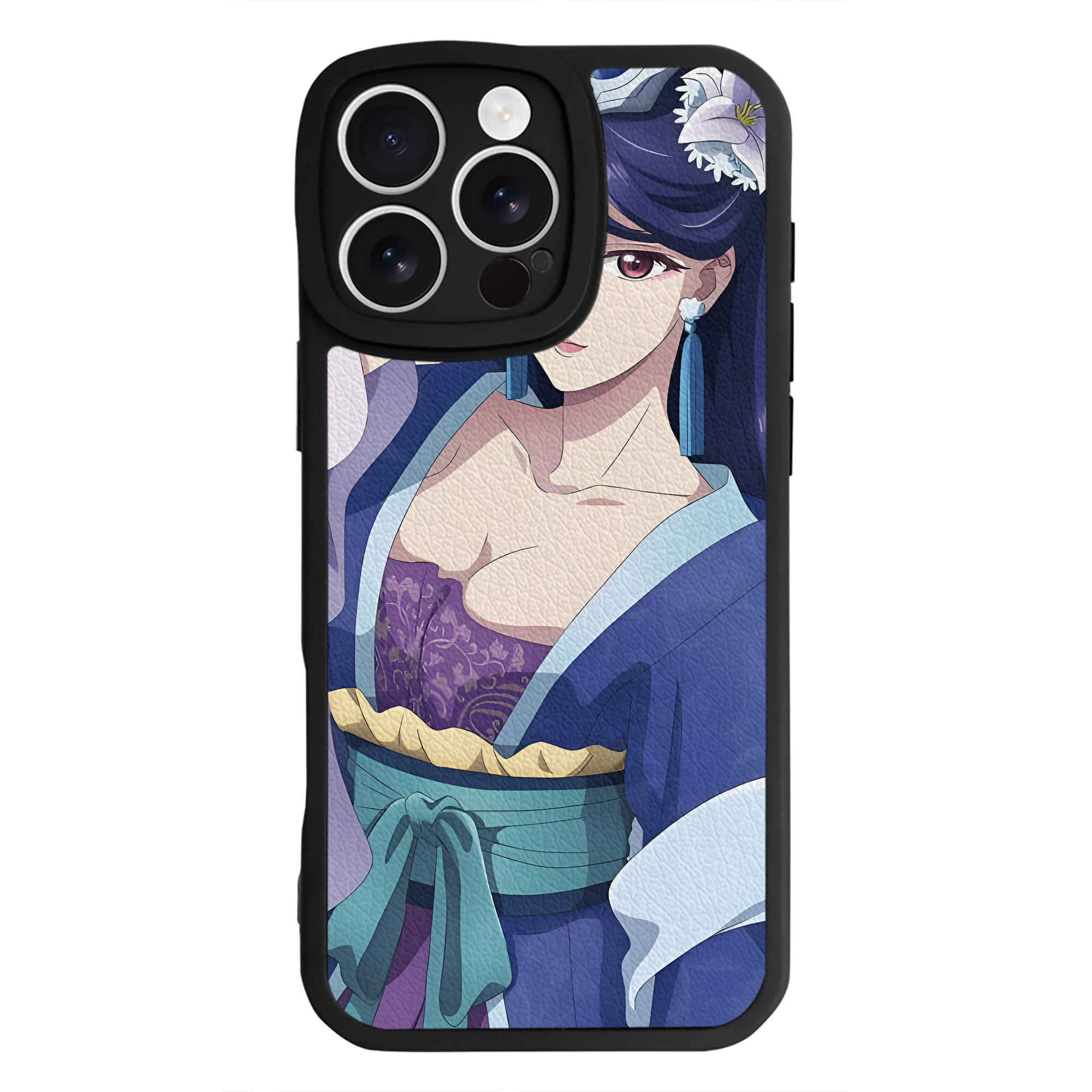 （画像用） 薬屋のひとりごと The Apothecary Diaries 【iPhone 16シリーズ対応】シリコンスマホケース（レザー調） 材質：シリコン
